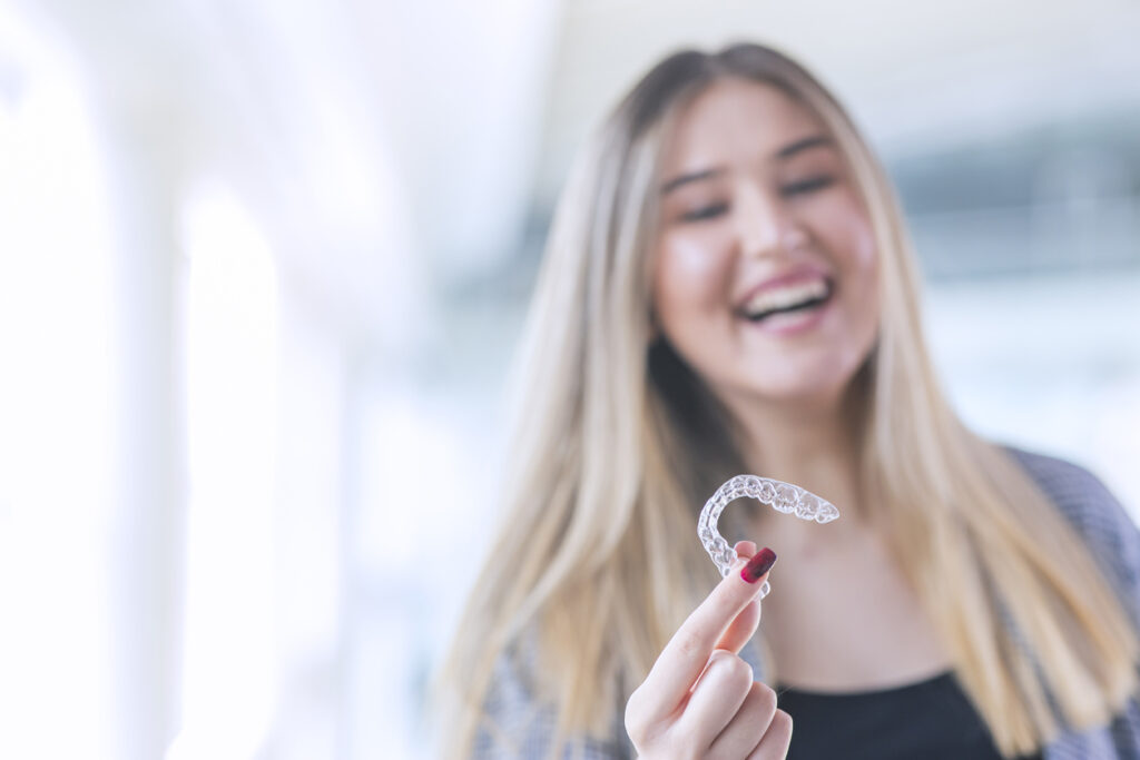 Clear Aligner With Model